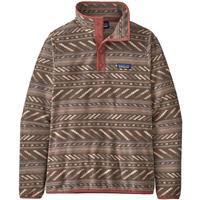 Patagonia Micro D Snap-T Pullover - Women's - Bergy Bits / Furry Taupe (BBTA)