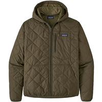 Patagonia Diamond Quilted Bomber Hoody - Men's - Basin Green (BSNG)