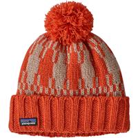 Patagonia Snowbelle Beanie - Nordic Cabin Knit / Paintbrush Red (NCRE)