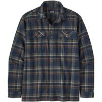 Patagonia L/S Organic Cotton Midweight Fjord Flannel Shirt - Men's - Drifted / New Navy (DRNE)