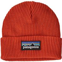 Patagonia Logo Beanie - Youth - P-6 Logo / Metric Orange (PLOR)