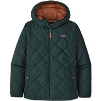 Patagonia Diamond Quilt Hoody - Boy's - Northern Green (NORG)