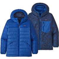 Patagonia Reversible Down Sweater Hoody - Boy's - Superior Blue (SPRB)