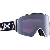 Anon M4 Goggle Cylindrical + Bonus Lens + MFI Face Mask - Family Tree Frame w/ Perc. Sunny Onyx + Perc. Variable Violet Lenses (20354104101)
