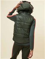 Krimson Klover Vesta Reversible Hooded Vest - Women's - Forest Stripe