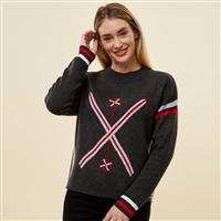 Krimson Klover Traverse Pullover Sweater - Women's - Heather Black