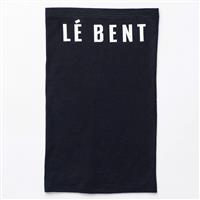 Le Bent Logo Neck Gaiter 200 - Black / White