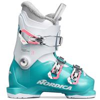 Nordica Speedmachine J3 Boots - Youth - Light Blue / White / Pin