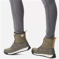 Sorel Whitney Ii Short Lace Waterproof Boots - Women's - Stone Green / Black