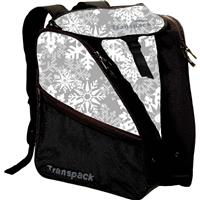Transpack XTW Ski Boot Bag - White / Grey Snowflake