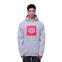 686 Knockout Pullover Hoody - Men's - Heather Grey
