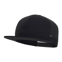 Arc'teryx Logo Trucker Flat Hat - Men's - Black