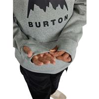 Burton Oak Pullover Hoodie - Kid's - Gray Heather