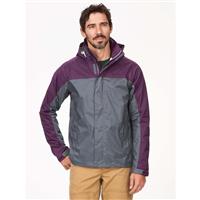 Marmot PreCip Eco Jacket - Men's - Steel Onyx / Purple Fig