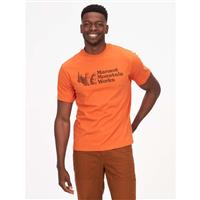 Marmot MMW Short Sleeve Tee - Men's - Tangelo