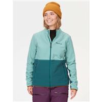 Marmot Rocklin Full Zip Jacket - Women's - Blue Agave / Dark Jungle