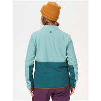 Marmot Rocklin Full Zip Jacket - Women's - Blue Agave / Dark Jungle