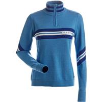 Nils Northstar Sweater - Women's - Sky Blue / Cobalt / White