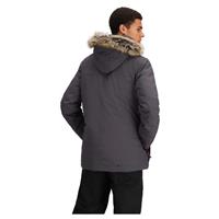 Obermeyer Ridgeline Jkt w/ Faux Fur - Men's - Basalt (23004)