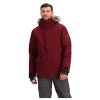 Obermeyer Ridgeline Jkt w/ Faux Fur - Men's - Mars (23049)