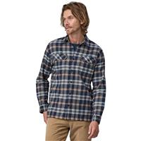 Patagonia L/S Organic Cotton Midweight Fjord Flannel Shirt - Men's - Fields / New Navy (FINN)