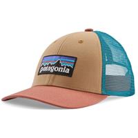 Patagonia P-6 Logo LoPro Trucker Hat - Grayling Brown (GRBN)