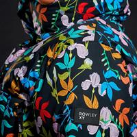 Roxy X Rowley Short Puffer Jacket - Women's - True Black Multifloral (KVJ7)