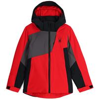 Spyder Ambush Jacket - Boy's - Volcano