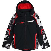 Spyder Challenger Jacket - Boy's - Black Combo