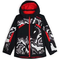Spyder Leader Jacket - Boy's - Black Combo