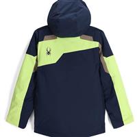 Spyder Leader Jacket - Boy's - Lime Ice