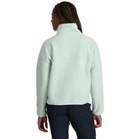 Spyder Cloud Fleece Snap Pullover - Women's - Wintergreen