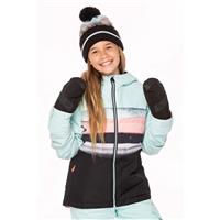 686 Athena Insulated Jacket - Girl's - Icy Blue Sunset Strip Colorblock