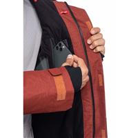 686 GEO Insulated Jacket - Men's - Brick Red Heather Colorblock