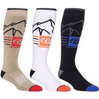 686 Mountain Scape Sock 3 Pack - Men's - Assorted
