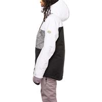 686 Athena Insulated Jacket - Women's - White Geo Colorblock