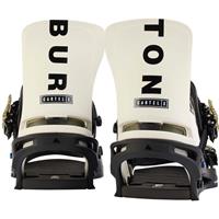 2023 Burton Cartel X Re:Flex Snowboard Bindings - Men's - Black / Stout White / Logo