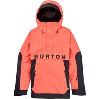 Burton Frostner 2L Anorak Jacket - Men's - Tetra Orange / True Black