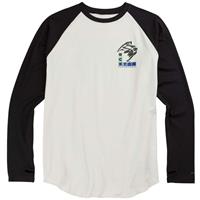 Burton Roadie Base Layer Tech T-Shirt - Men's - Stout White / True Black