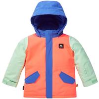 Burton Parka Jacket - Toddler - Amparo Blue / Tetra Orange / Jewel Green