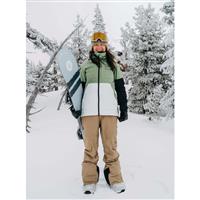 Burton [ak] Kimmy Gore-Tex 3L Stretch Jacket - Women's - Hedge Green / Stout White / True Black