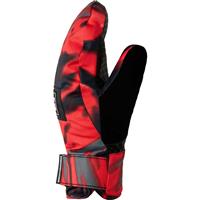 DC Franchise Mitten - Youth - Angled Tie Dye Racing Red