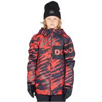 DC Propaganda Jacket - Youth - Angled Tie Dye Racing Red