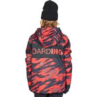 DC Propaganda Jacket - Youth - Angled Tie Dye Racing Red