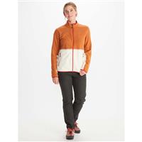 Marmot Rocklin Full Zip Jacket - Women's - Copper / Papyrus
