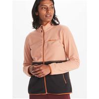Marmot Rocklin Full Zip Jacket - Women's - Rose Gold / Black