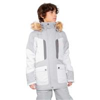 Obermeyer Commuter Jacket w/ Fur - Boy's (Teen) - Shale (22005)