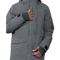 Obermeyer Ridgeline Jkt w/ Faux Fur - Men's - Coal (20004)