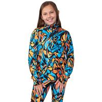 Obermeyer Clara 1/4 Zip Top - Girl's (Teen) - Swirl-Wind (22125)