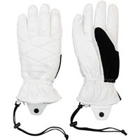 Obermeyer Leather Glove - Women's - White (16010)
